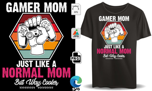 Gamer Mom Graphics and T-Shirt Designs Review
