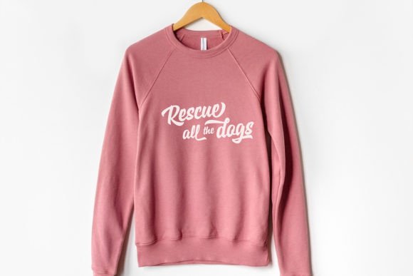 Rescue All the Dogs Svg Funny Dog Mom Graphics and T-Shirt Designs